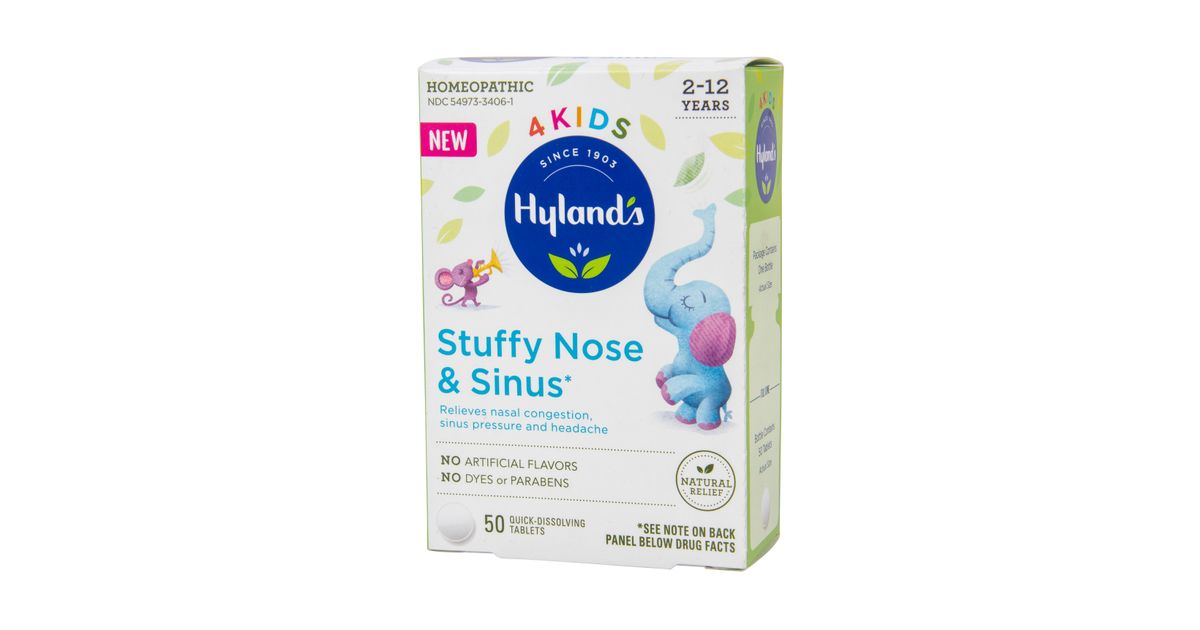 Hyland's Stuffy Nose and Sinus, 4 Kids Azure Standard
