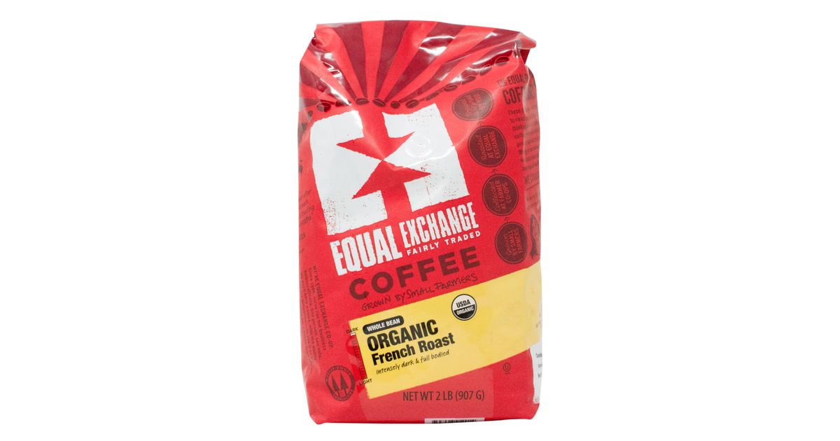 Equal Exchange Coffee, Whole Bean, French Roast, Organic Azure Standard