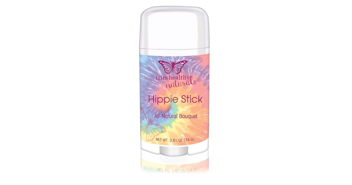 Trim Healthy Mama Trim Healthy Naturals, Hippie Stick, AllNatural Deodorant (scented) Azure