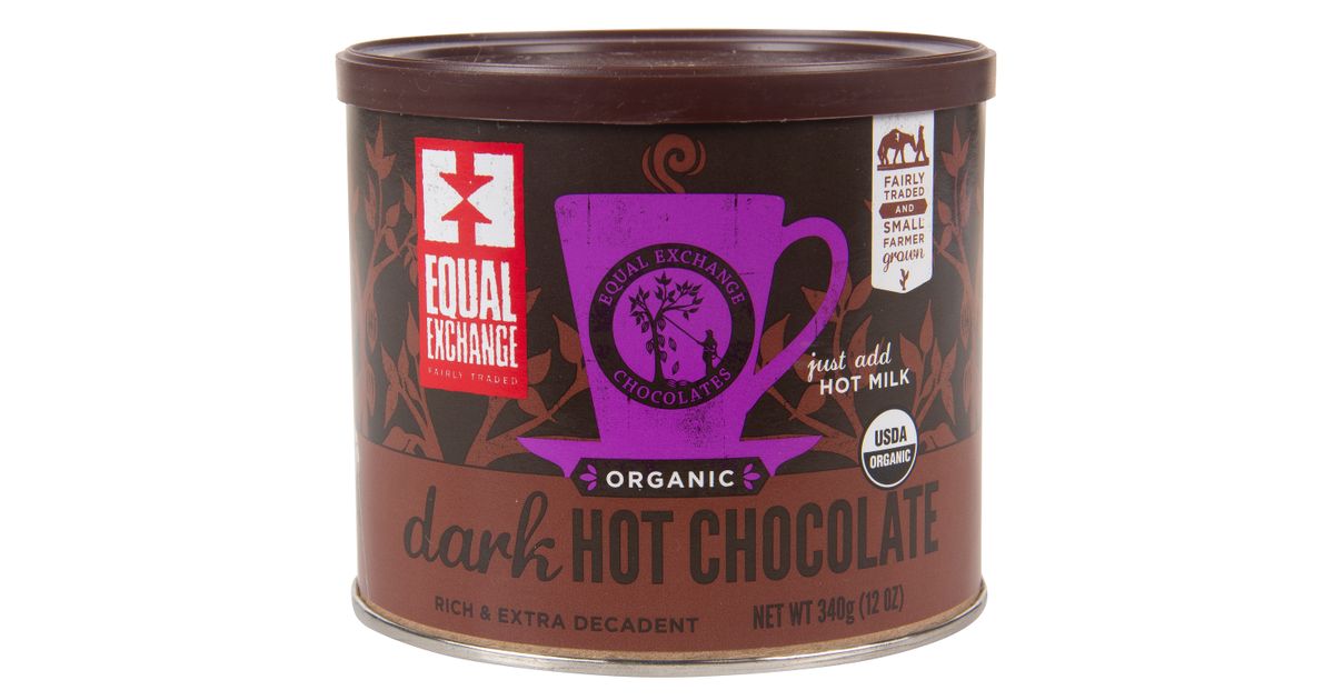 Equal Exchange Simply Dark Hot Cocoa Mix, Organic - Azure