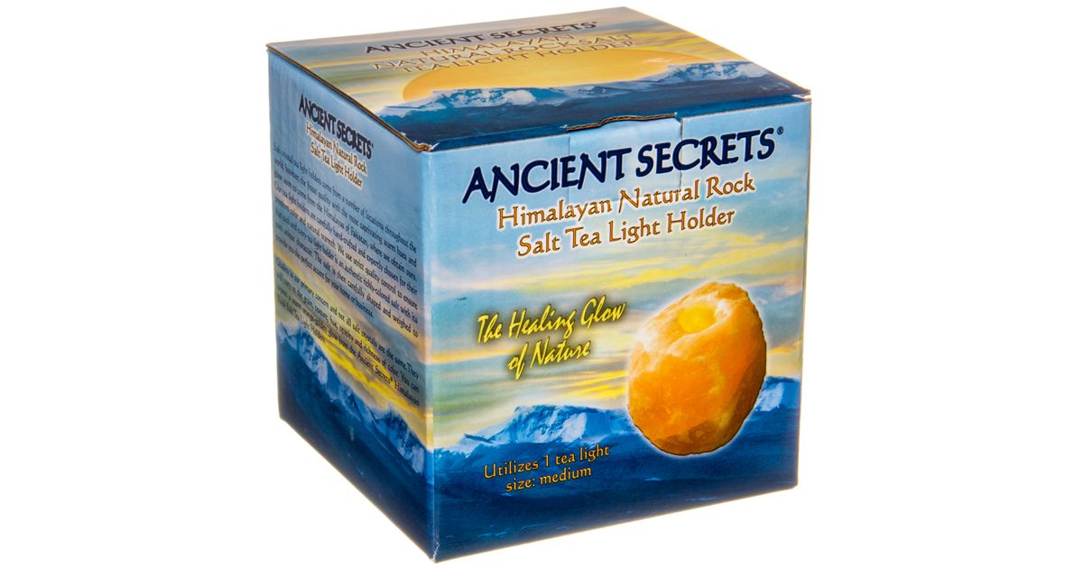 Ancient Secrets Salt Tea Light, Medium - Azure Standard