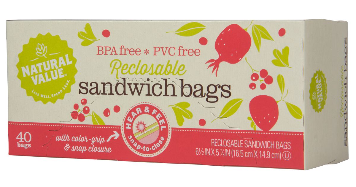 Reclosable Sandwich Bags