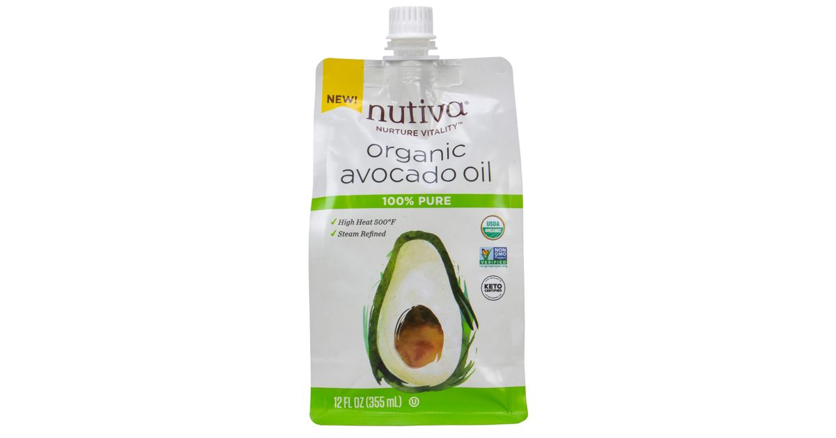 Nutiva Avocado Oil, Refined, Squeezable, Organic Azure Standard