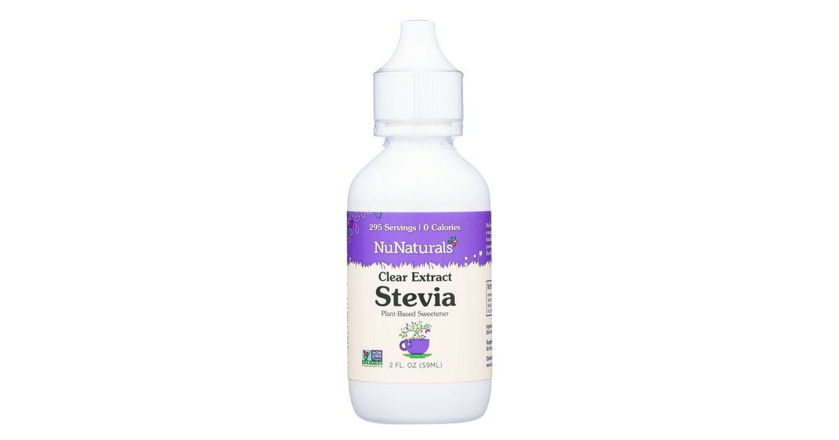NuNaturals Stevia Extract Clear Liquid - Azure Standard