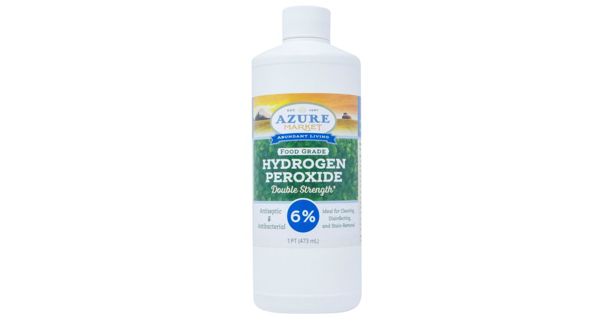 Azure Market Hydrogen Peroxide 6%, Food Grade - Azure Standard