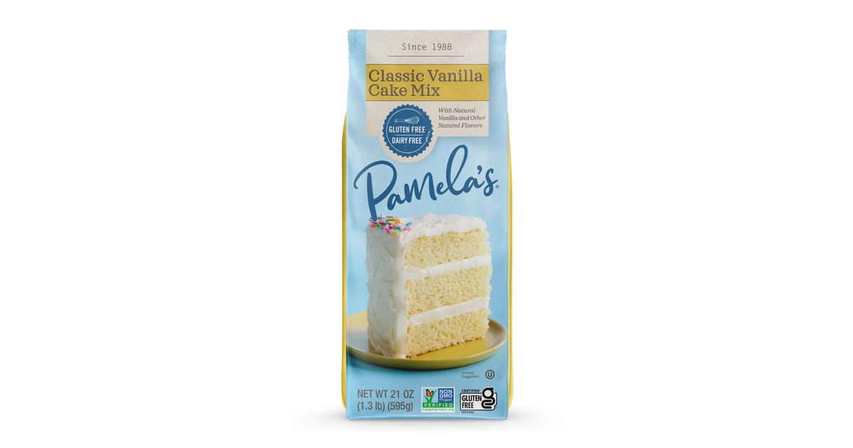 Pamela's Classic Vanilla Cake Mix, Gluten Free - Azure Standard