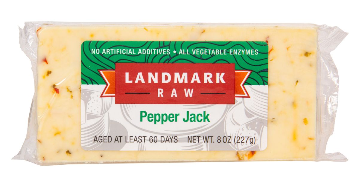 Landmark Pepper Jack Cheese, Raw Azure Standard