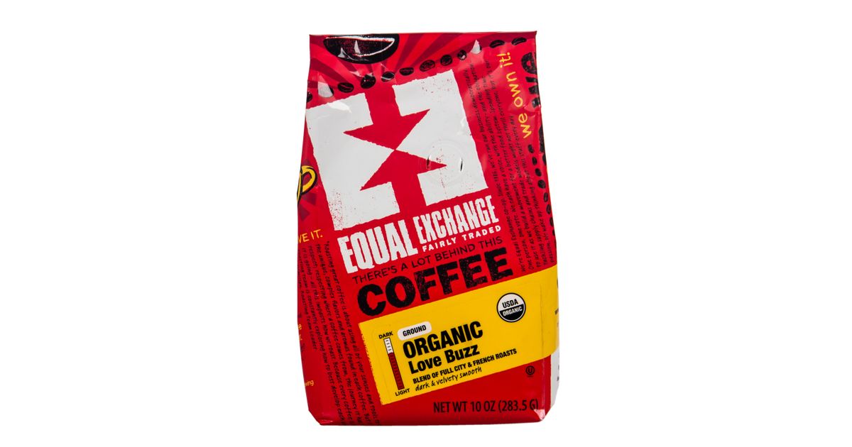 Equal Exchange Coffee, Ground, Love Buzz Blend, Organic Azure Standard