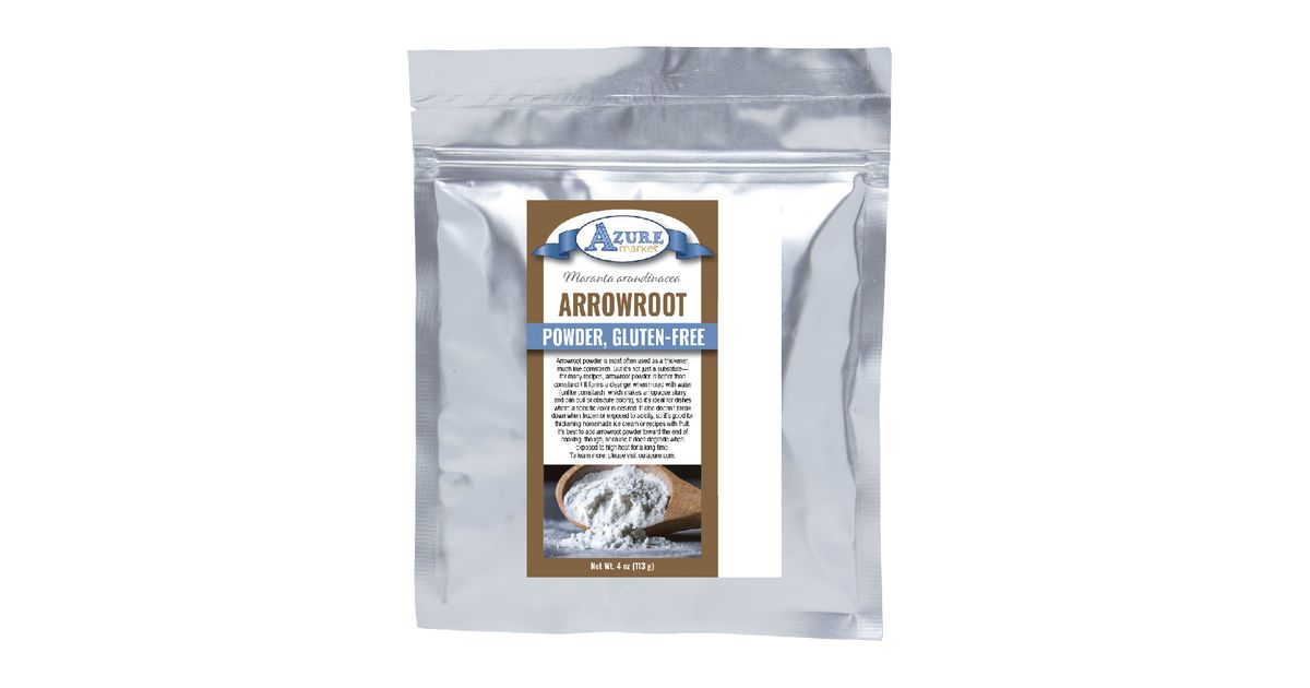 Azure Market Arrowroot Powder, Gluten Free - Azure Standard