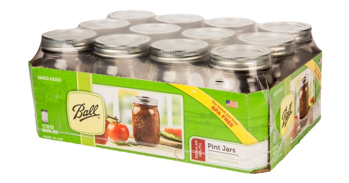 Ball Canning Jars, Pint Azure Standard