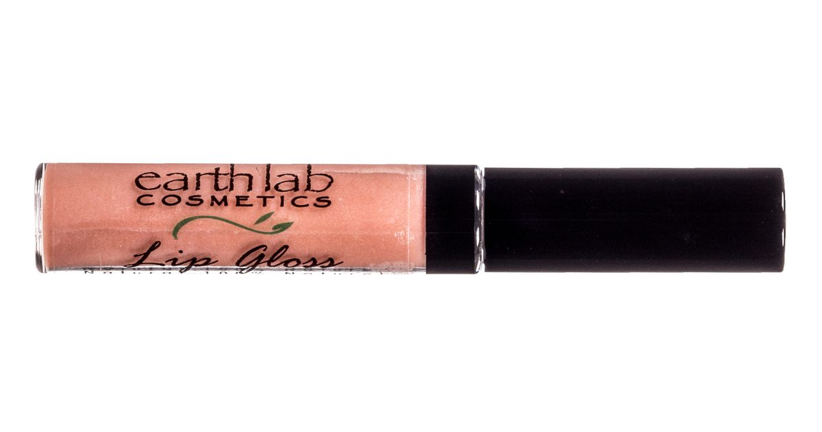 Earth Lab Cosmetics Lip Gloss, Nude, Gluten Free - Azure Standard