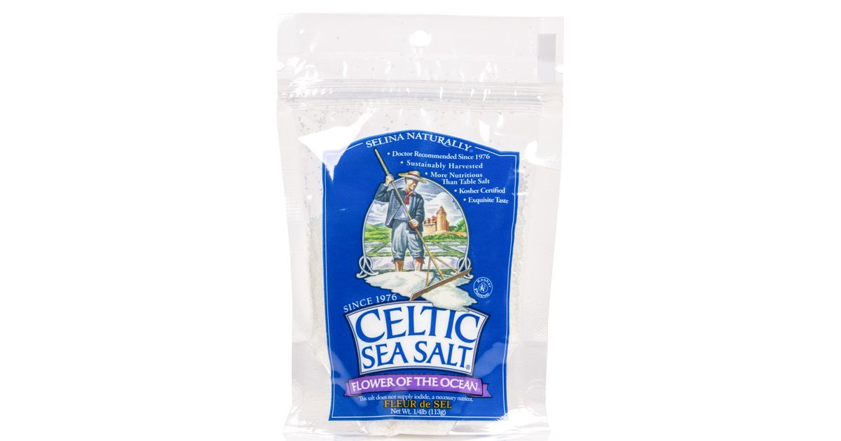 Celtic Sea Salt Flower of the Ocean Celtic Sea Salt - Azure Standard
