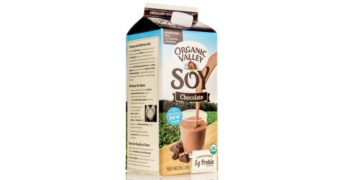 Organic Valley Soy Milk, Chocolate, Organic Azure Standard