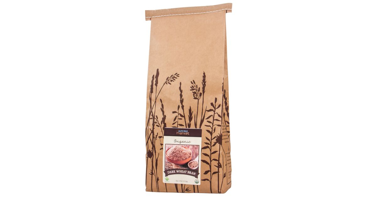 maronページ Azure Market Organics Wheat Bran, Dark, Organic - Azure Standard