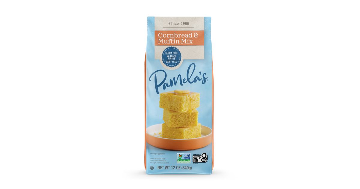 Pamela's Cornbread & Muffin Mix, Gluten Free Azure Standard