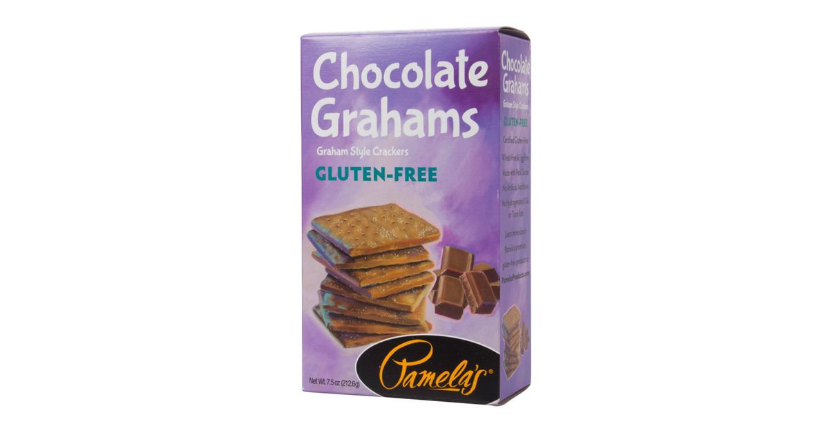 Pamela's Crackers, Chocolate Grahams, Traditional Azure Standard