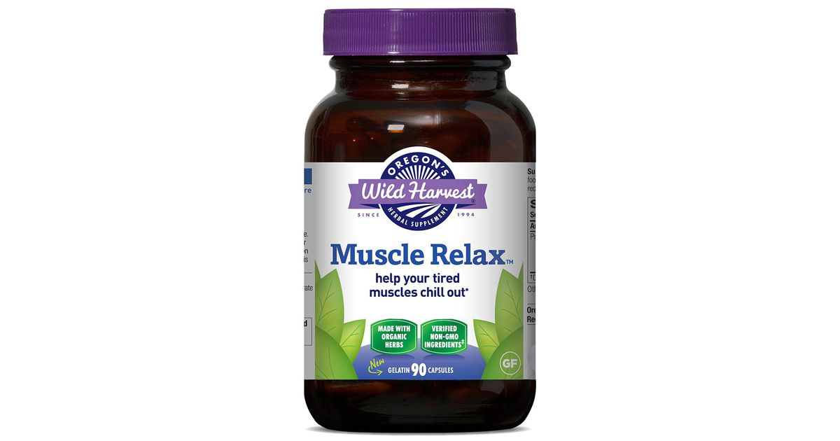 Oregon's Wild Harvest Muscle Relax, Organic Azure Standard