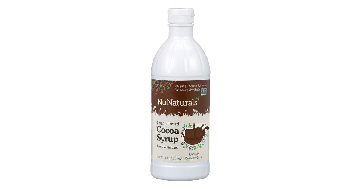 NuNaturals NuStevia Cocoa Syrup - Azure Standard