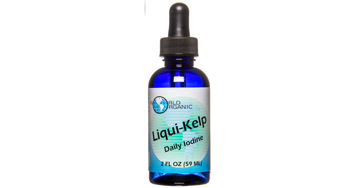 World Organics Liqui-Kelp Daily Iodine - Azure Standard