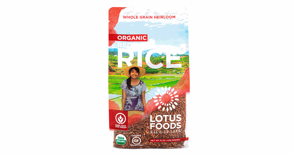 Lotus Foods Rice, Red, Organic - Azure Standard