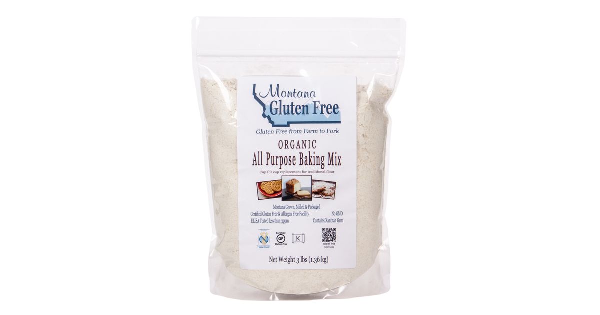 Montana Gluten Free Baking Mix, All Purpose, GF, Organic Azure Standard