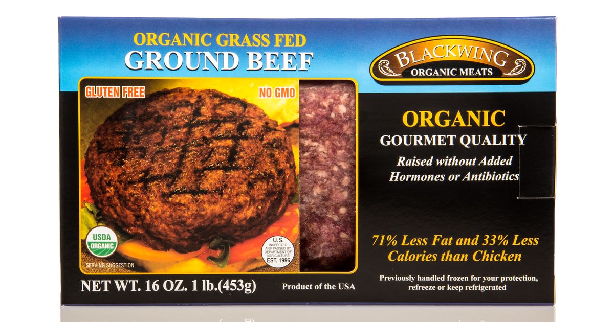 Blackwing Quality Meats Beef Piedmontese, Ground, Frozen, Organic Azure Standard