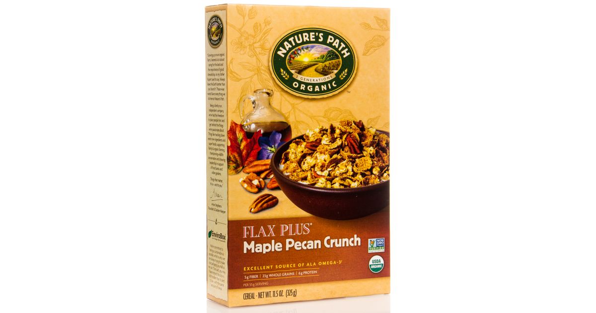 Nature's Path Maple Pecan Crunch Flax Plus - Enriched with Omega-3s (Pack of 12) - 11.5 Oz main image 1