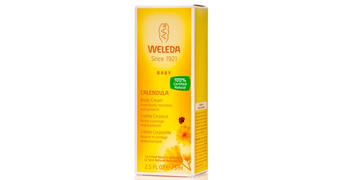weleda baby body cream