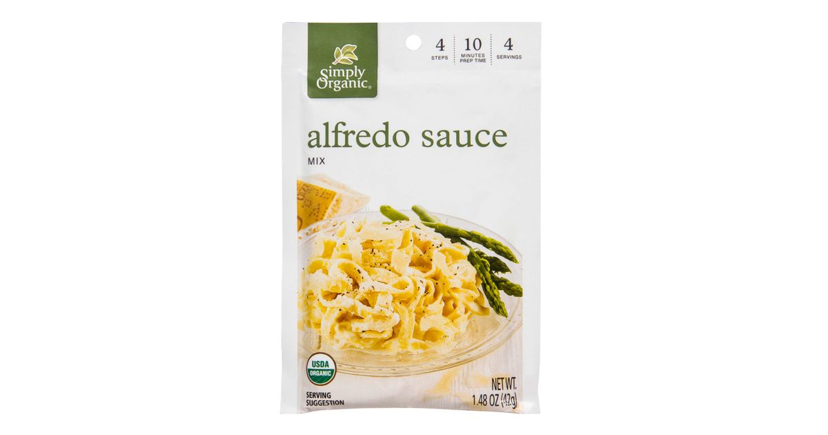 Simply Organic Alfredo Mix, Organic Azure Standard