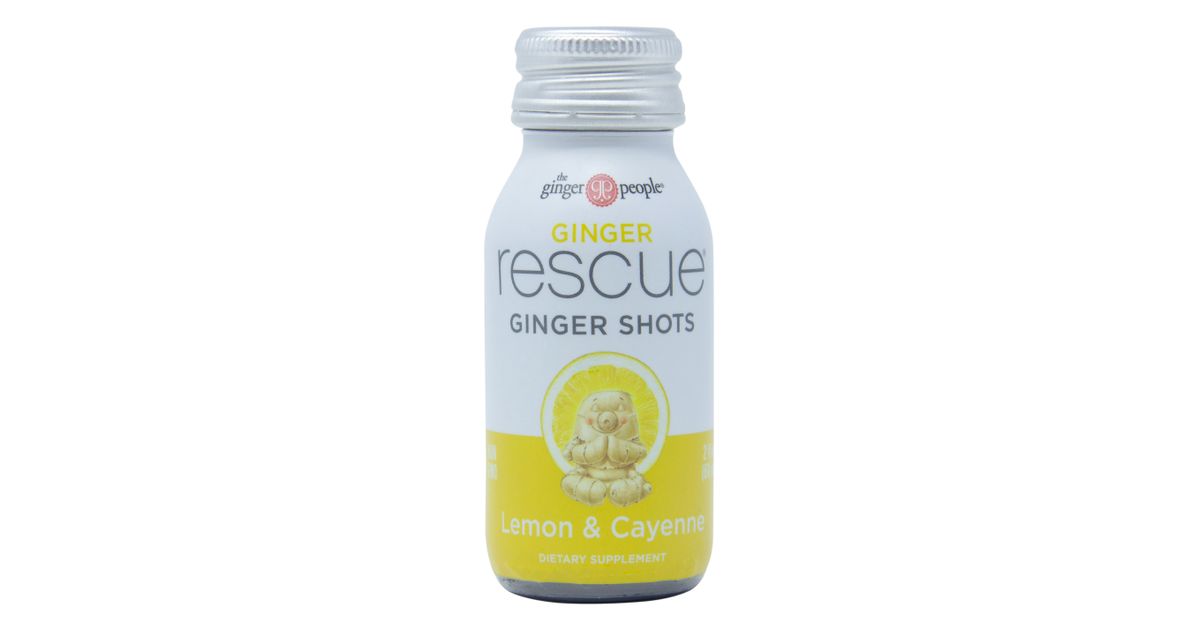 Ginger People Ginger Rescue Lemon & Cayenne Ginger Shot Azure Standard