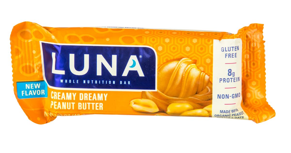 Clif Bar Luna Bar, Creamy Dreamy Peanut Butter Azure Standard