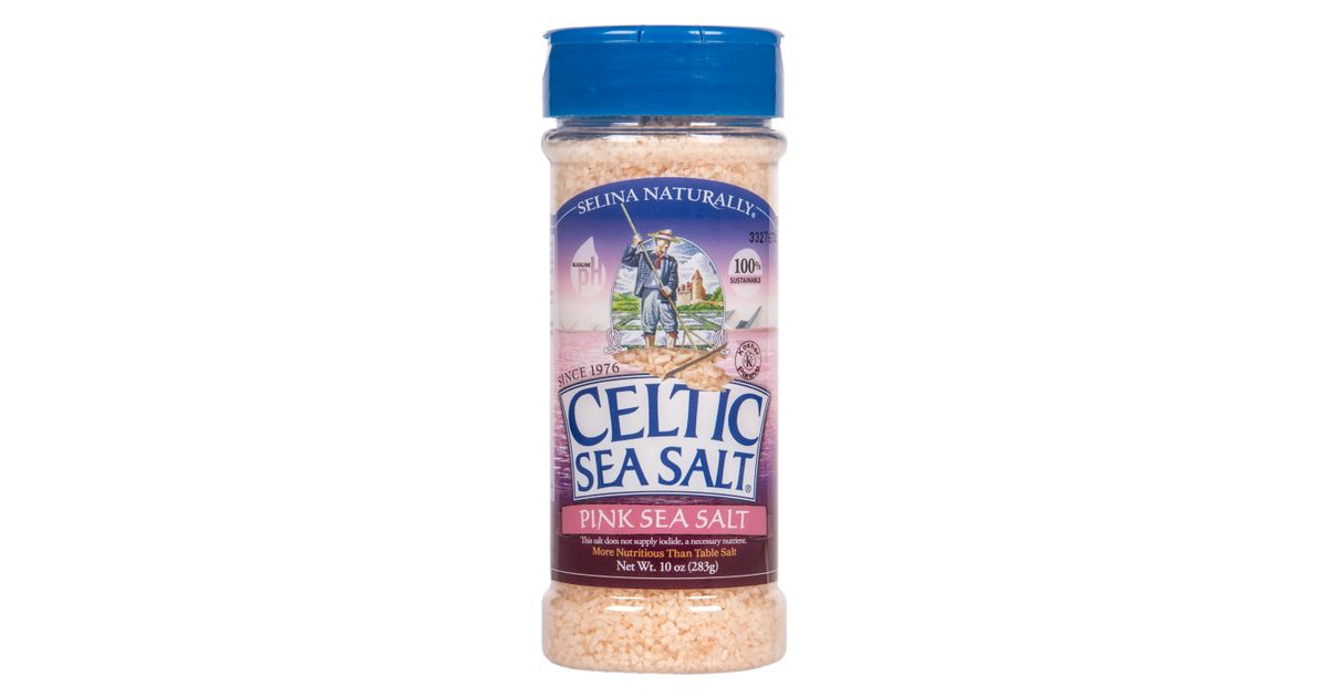 Celtic Sea Salt Pink Sea Salt Shaker - Azure Standard