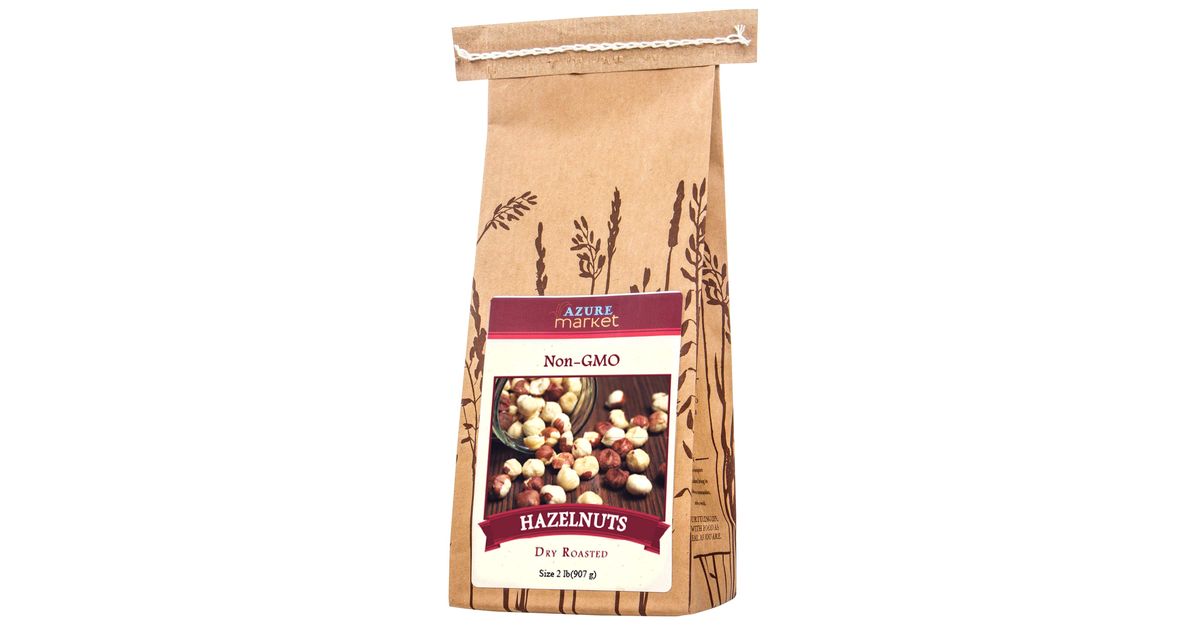 Azure Market Hazelnuts, Dry Roasted - Azure Standard