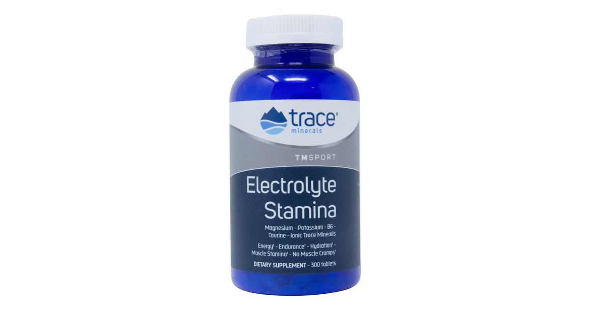 Trace Minerals Electrolyte Stamina Tablets Azure Standard