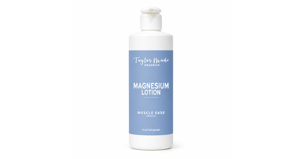 Taylor Made Organics Muscle Ease Lotion with Magnesium - Azure Standard