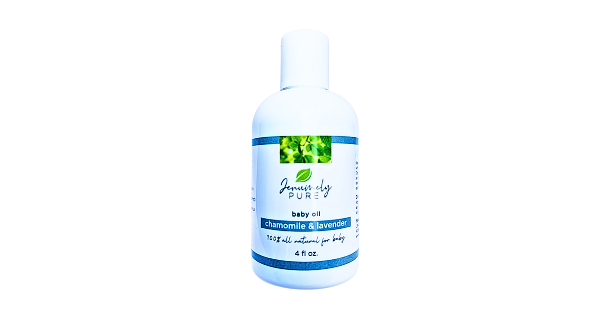 Jenuinely Pure Baby Oil, Chamomile & Lavender - Azure Standard