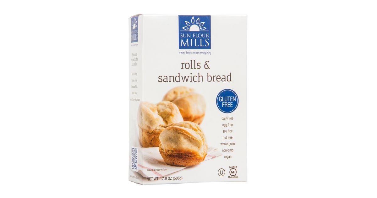 Sun Flour Mills Sandwich Bread and Pillow Soft Rolls Mix Azure Standard