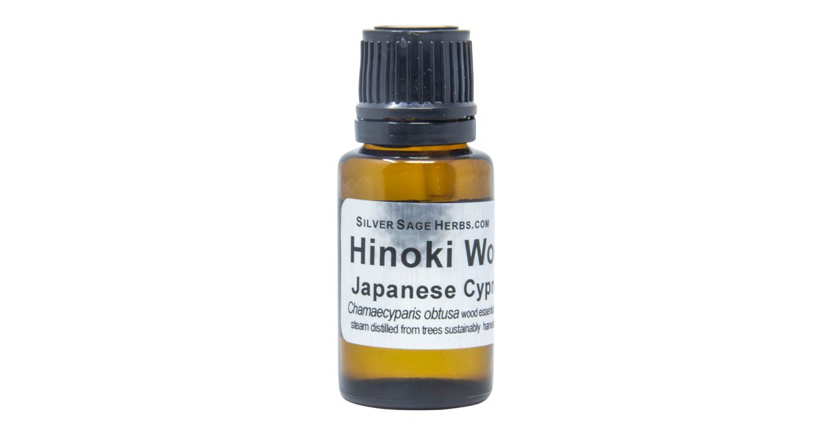Silver Sage Hinoki Wood, Essential Oil - Azure Standard