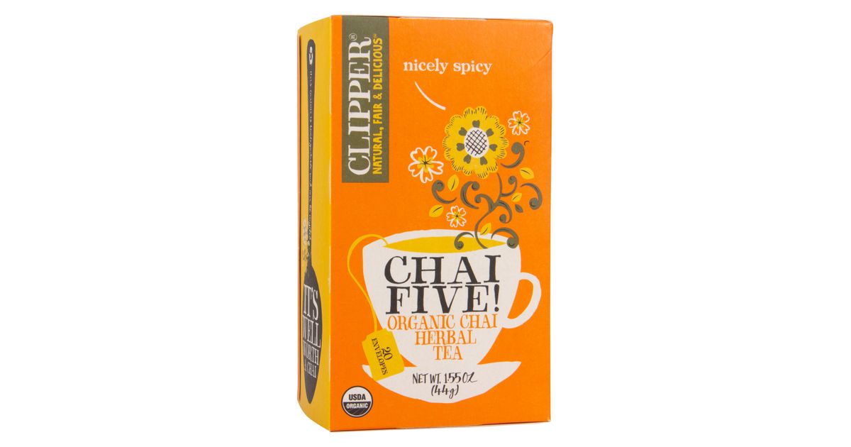 Clipper Chai Five, Herbal Tea, Organic - Azure Standard