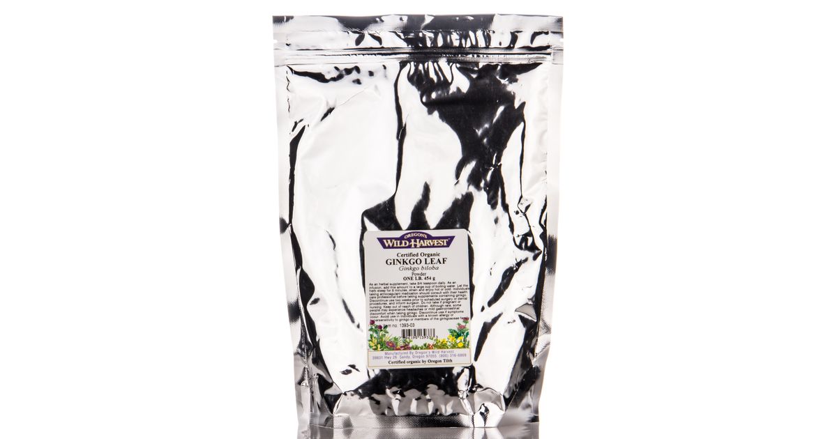 Oregon's Wild Harvest Ginkgo Biloba Powder, Organic - Azure Standard