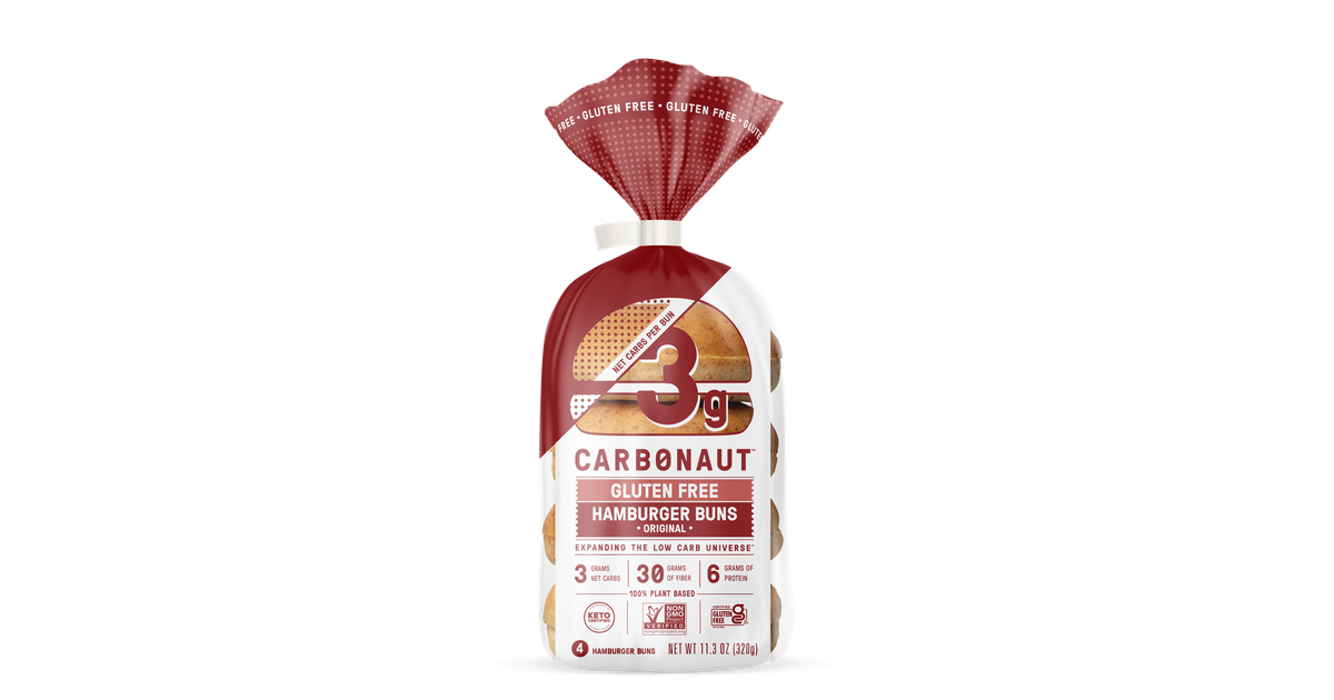 Carbonaut Hamburger Buns, Original, GF, Frozen Azure Standard