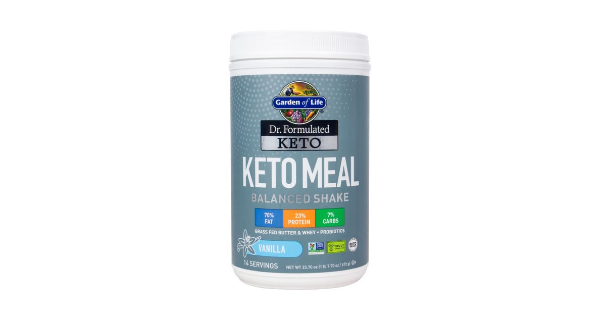 Garden Of Life Dr Formulated Keto Meal Vanilla Powder