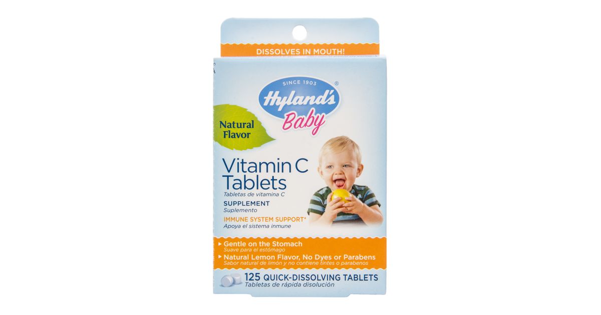 Hyland's Vitamin C Tablets for Children Azure Standard
