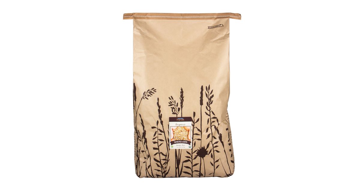 Azure Market Organics - Whole Oats with Hulls - Animal Feed, Organic - Azure Standard