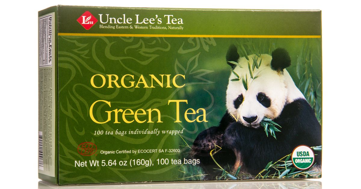 Uncle Lee's Teas Green Tea, Organic Azure Standard