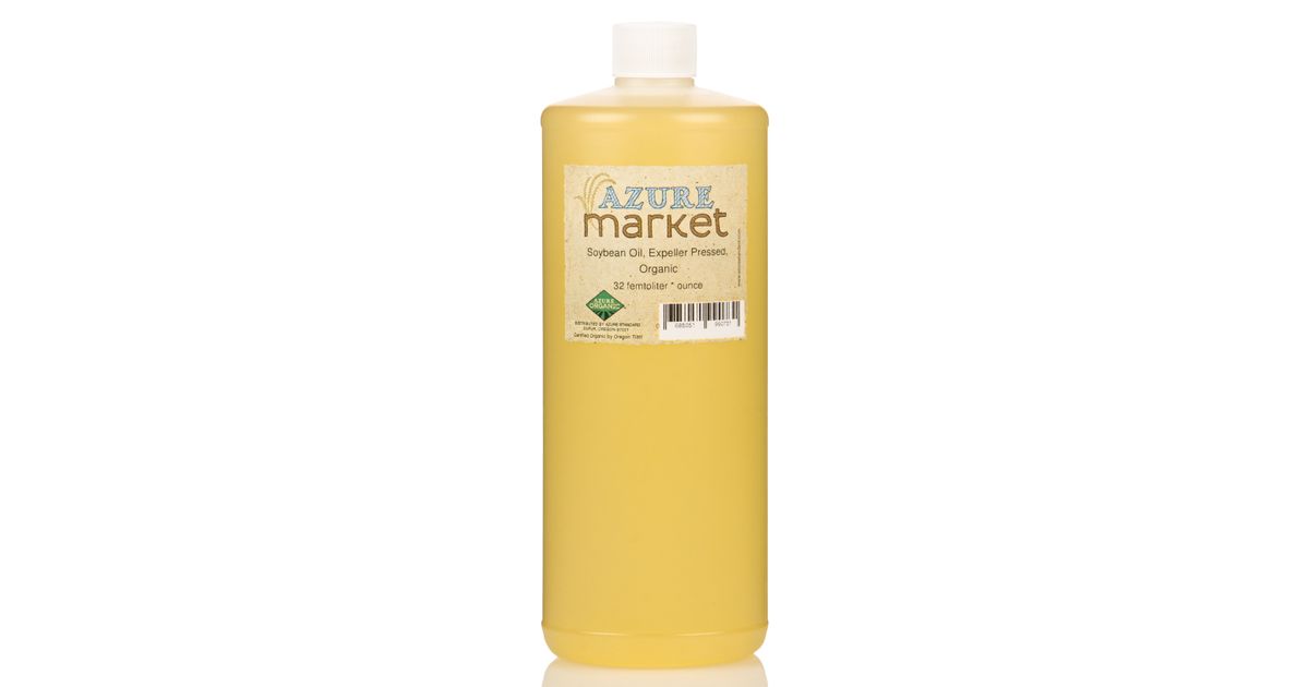 Azure Market Organics Soybean Oil, Expeller Pressed, Organic Azure