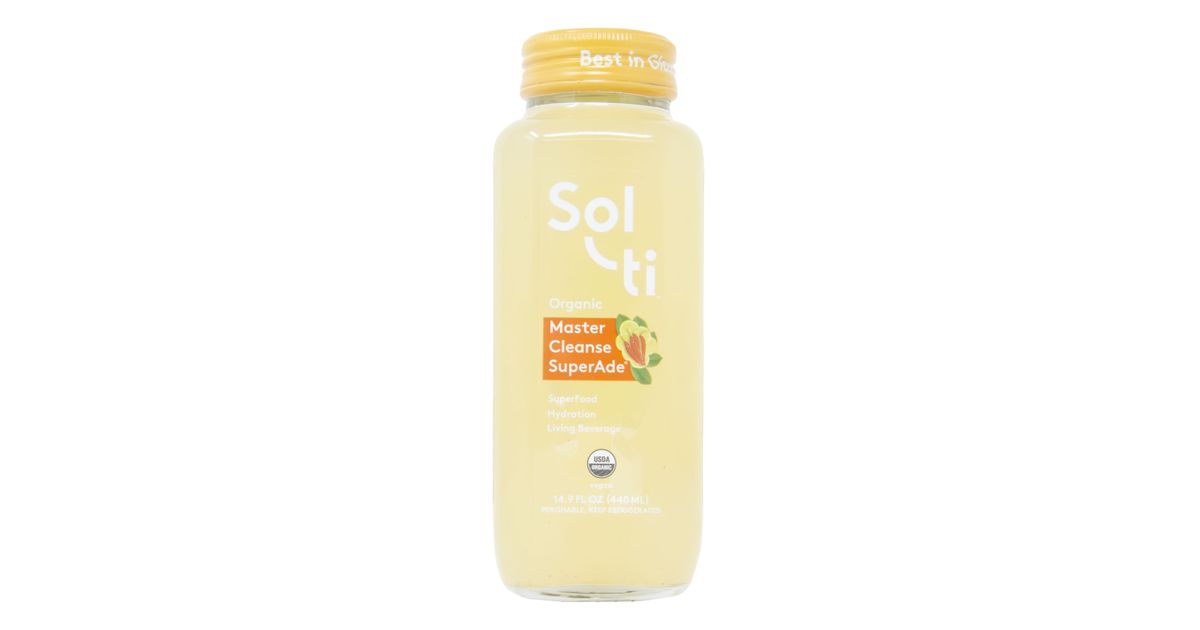 Solti, Inc. SuperAde, Master Cleanse, Organic Azure Standard