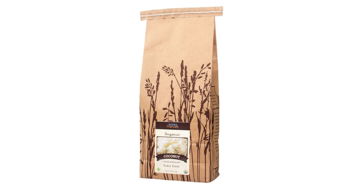 Azure Market Organics Coconut, Chipped, Organic - Azure Standard