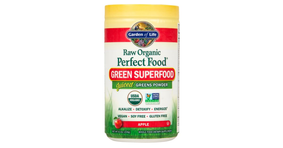 Garden Of Life Perfect Food Green Superfood Apple Raw Organic