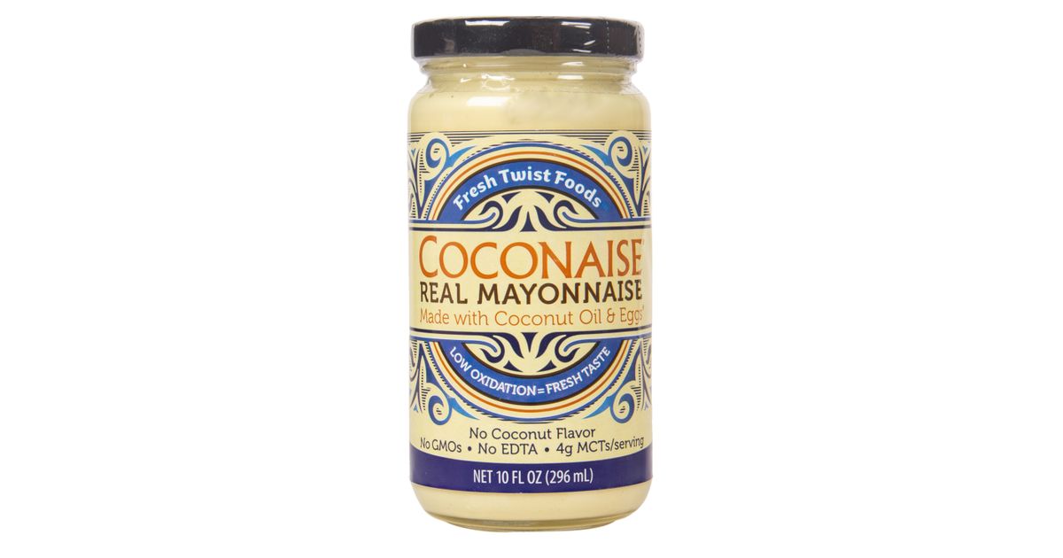 Coconaise Coconut Oil Mayonnaise Azure Standard